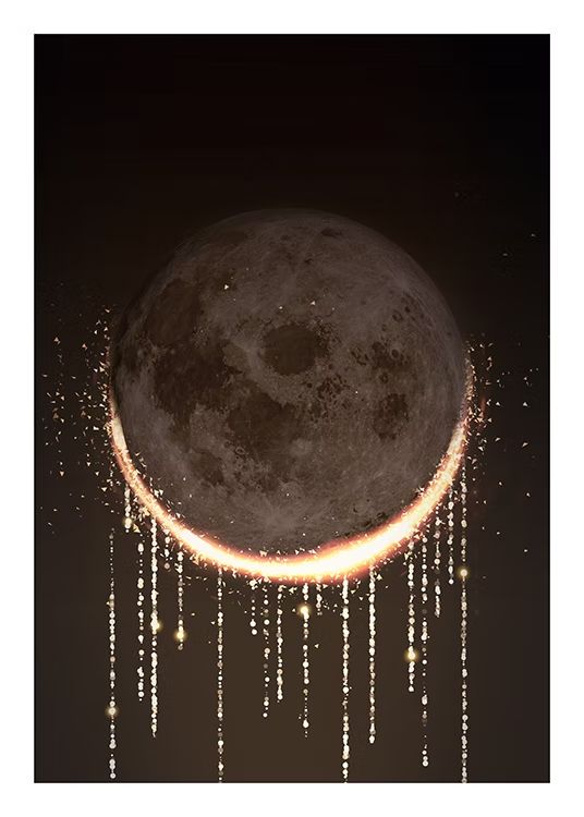 Fondant éclipse de lune