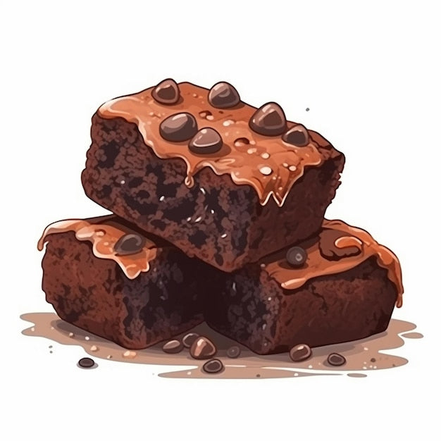 Fondant chocolate brownies